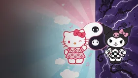 Hello Kitty Ve Kuromi