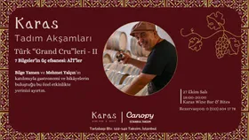 Karas Tadım Akşamları – Türk Grand Cru’leri 2