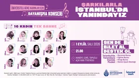 Şarkılarla İstanbul'da Yanındayız