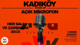 Kadıköy Stand up Gecesi Çarşamba 20:30