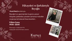 Murat Meriç ile Hikayeleri & Şarkılarıyla Beyoğlu