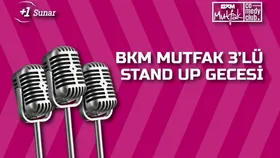 BKM Mutfak 3'lü Stand Up Gecesi