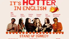 It's Hotter in English Stand-up Comedy
