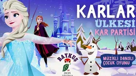 Karlar Ülkesi Kar Partisi Çocuk