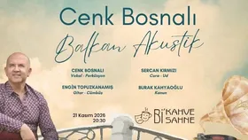 Cenk Bosnalı ile Balkan Akustik Gecesi