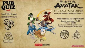 Avatar the Last Airbender Quiz: Questions in both English & Turkish