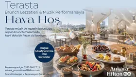 Teras’ta Pazar Brunch’ı