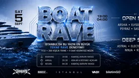 BOAT RAVE ISTANBUL