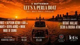 LET'S X PERLA BOAT | 3x3 | WHITE PARTY | LET’S PROJECT