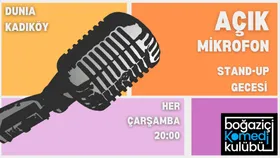 Boğaziçi Komedi Kulübü: Kadıköy Açık Mikrofon Stand-up Gecesi