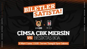 Çimsa ÇBK Mersin - Beşiktaş BOA