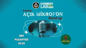 Kadıköy Açık Mikrofon Stand-up - Comedy Lab Istanbul