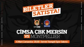Çimsa ÇBK Mersin - Montpellier