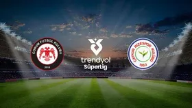 Arca Çorum FK - Çaykur Rizespor A.Ş