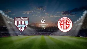 Bandırma Spor - Antalyaspor A.Ş