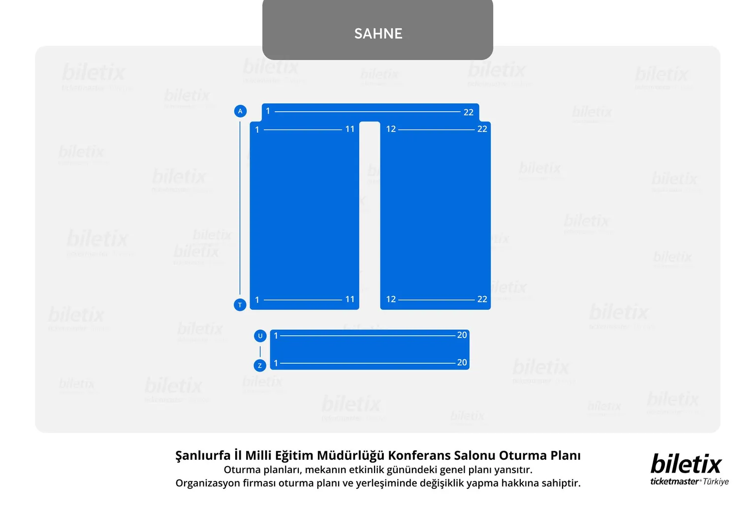 Şanlıurfa Milli Eğitim Müdürlüğü Konferans Salonu