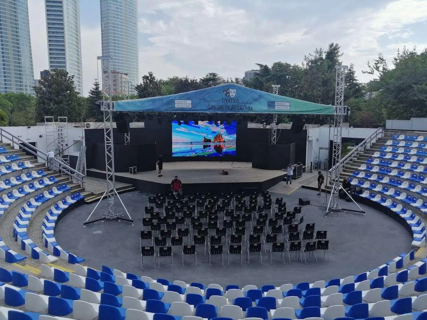 Selamiçeşme Özgürlük Parkı Amfi Tiyatro