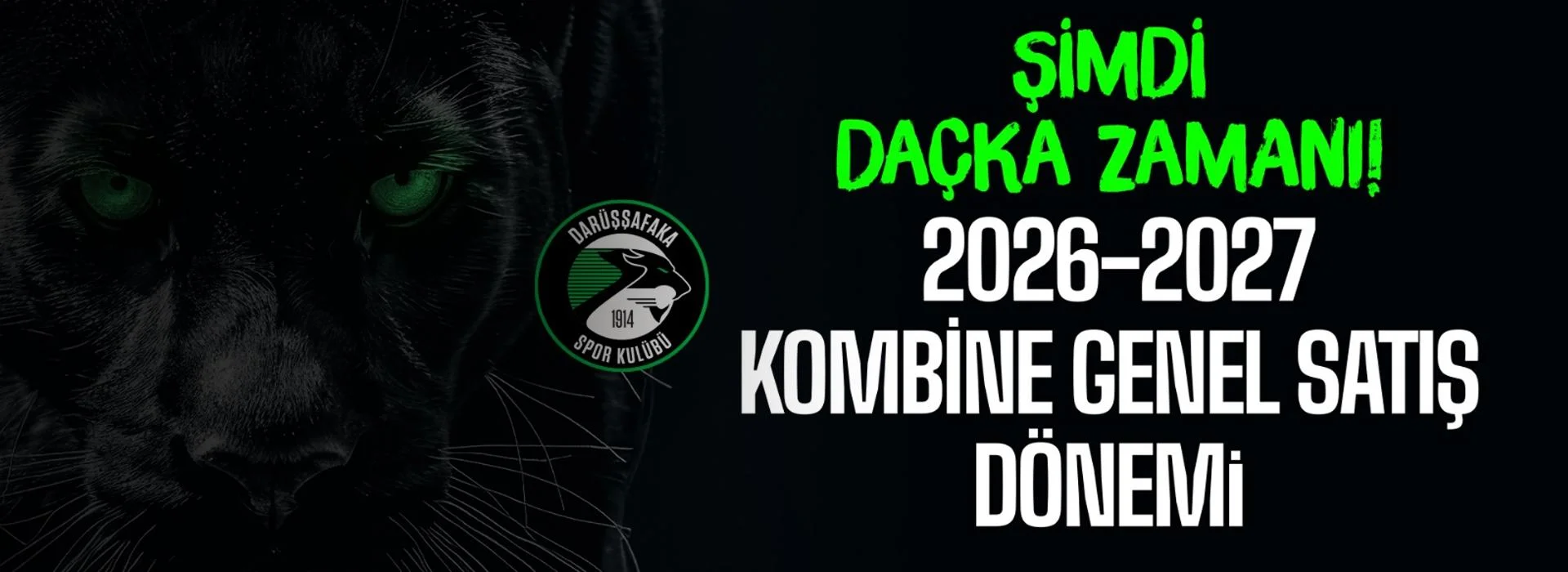 Darüşşafaka Basketbol 2026-2027 Sezonu Kombine Satışı
