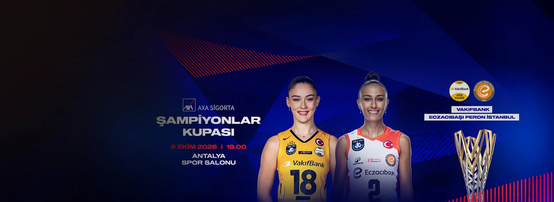 AXA Sigorta Şampiyonlar Kupası VakıfBank - Eczacıbaşı Peron