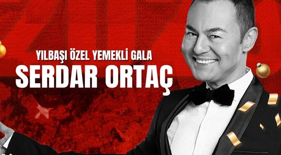 Serdar Ortaç Yılbaşı Özel Yemekli Gala