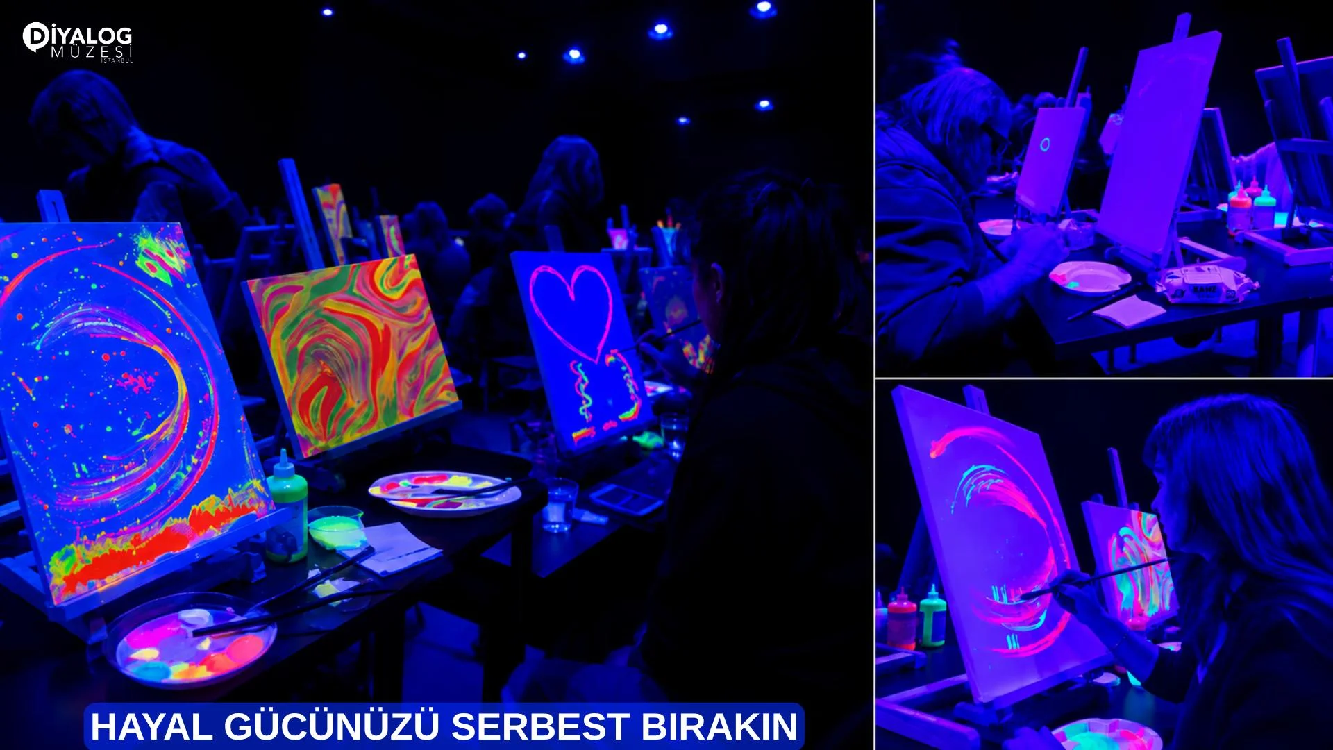 Paint in the Dark – Karanlıkta Resim