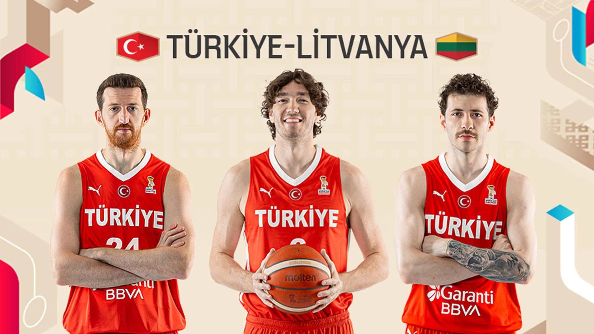 FIBA 2027 Basketbol Dünya Kupası Elemeleri - Türkiye - Litvanya