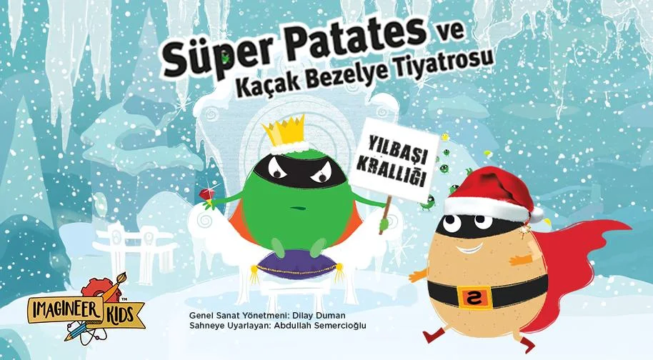 Süper Patates ve Kaçak Bezelye - Yılbaşı Krallığı