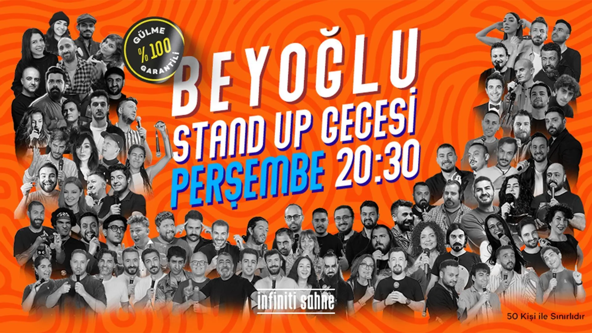 Stand Up Taksim Gecesi & Açık Mikrofon Çarşamba