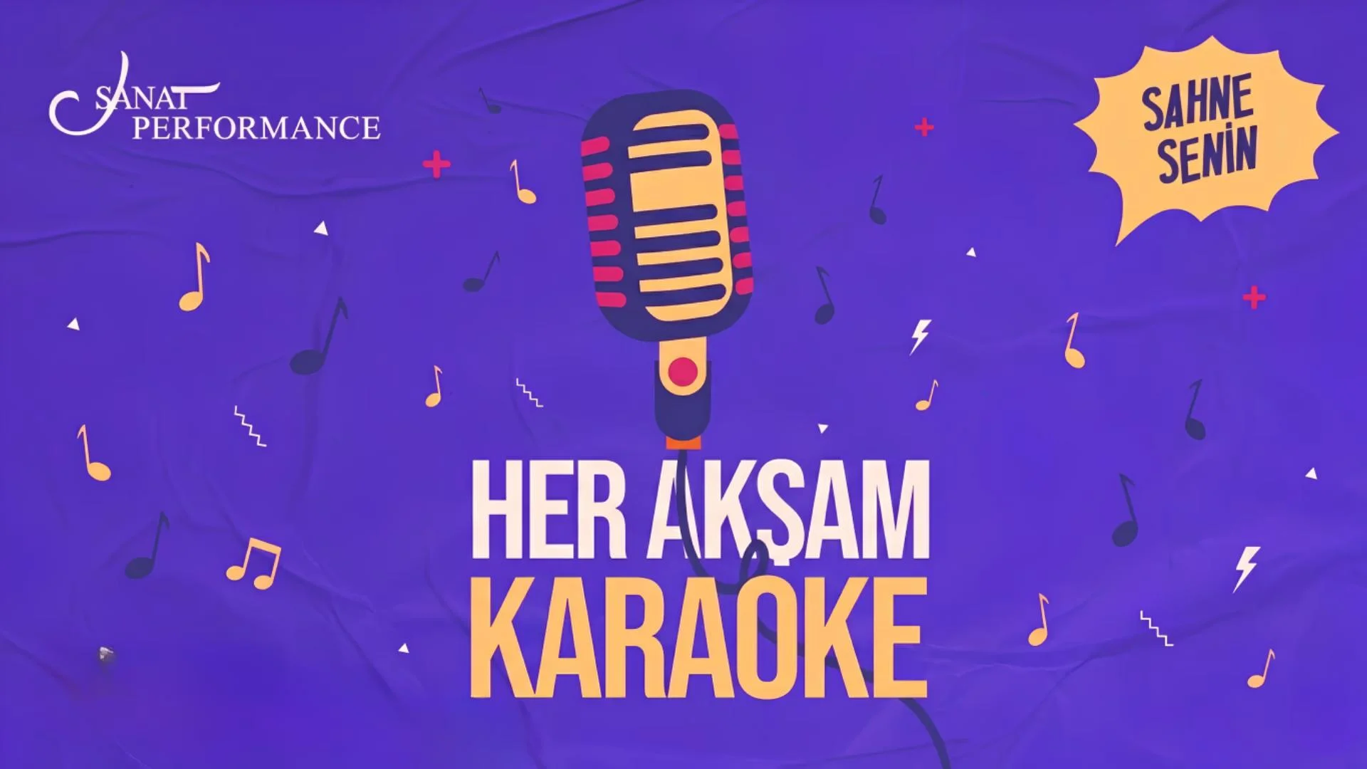Sanat Performance'ta Sahne Senin! - Karaoke Night