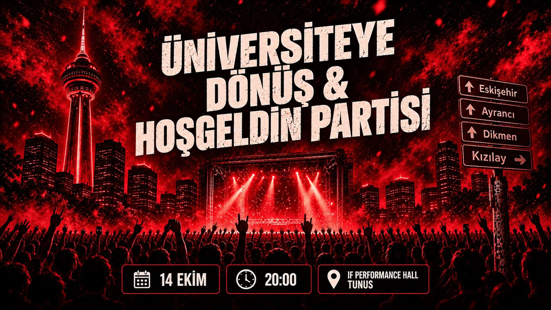 Üniversiteye Dönüş & Hoşgeldin Partisi