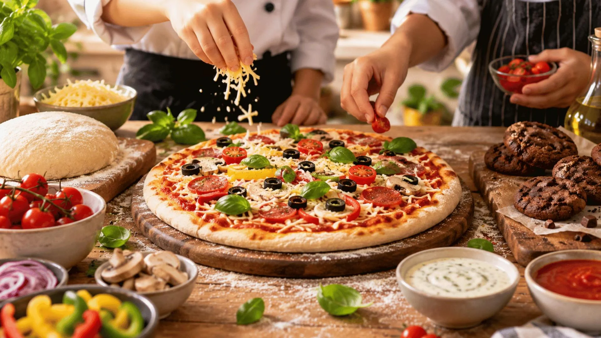 Genç Şefler Kendi Pizzanı Kendin Tasarla (11-17 Yaş)