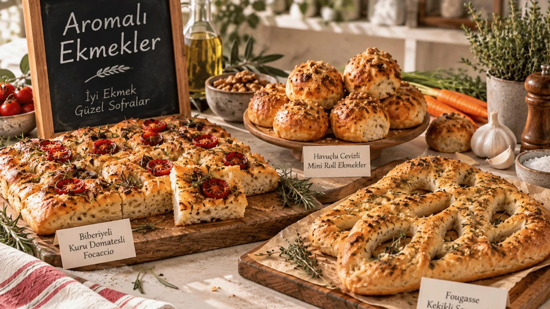 Aromalı Ekmekler