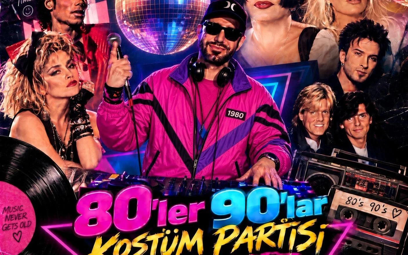 80’ler 90’lar Kostüm Partisi - Dj Hakan Küfündür