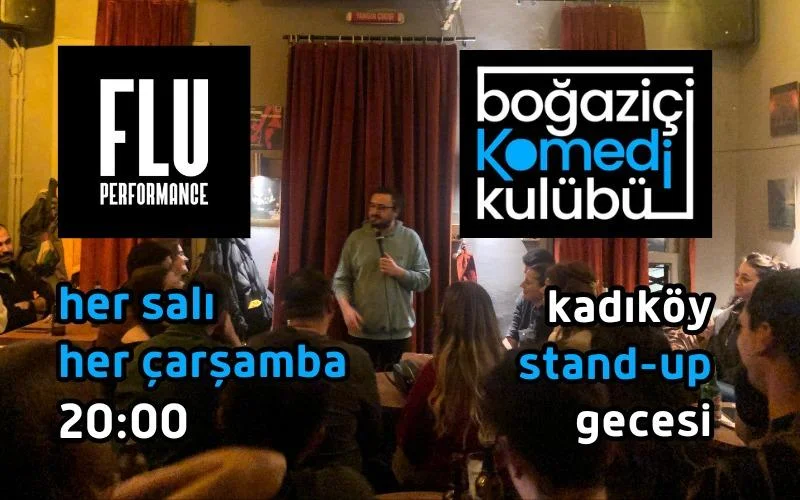 Boğaziçi Komedi Kulübü - Kadıköy Stand-up Gecesi