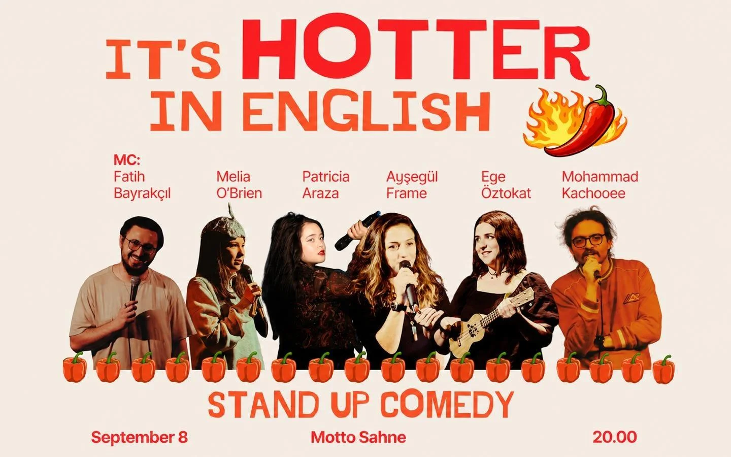 It's Hotter in English Stand-up Comedy