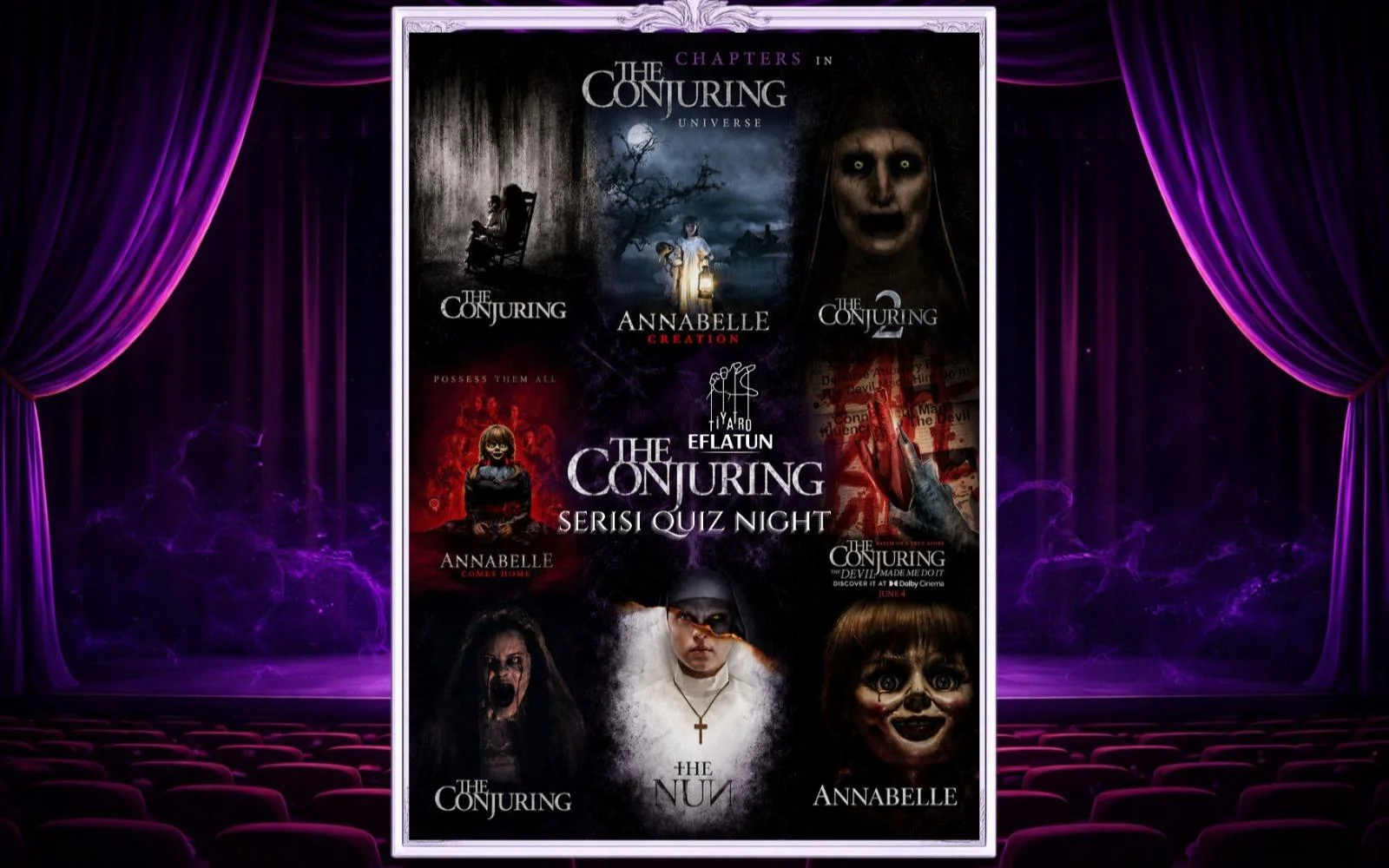 Korku Seansı Serisi The Conjuring Quiz Night
