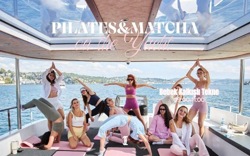 Pilates & Matcha on the Yacht