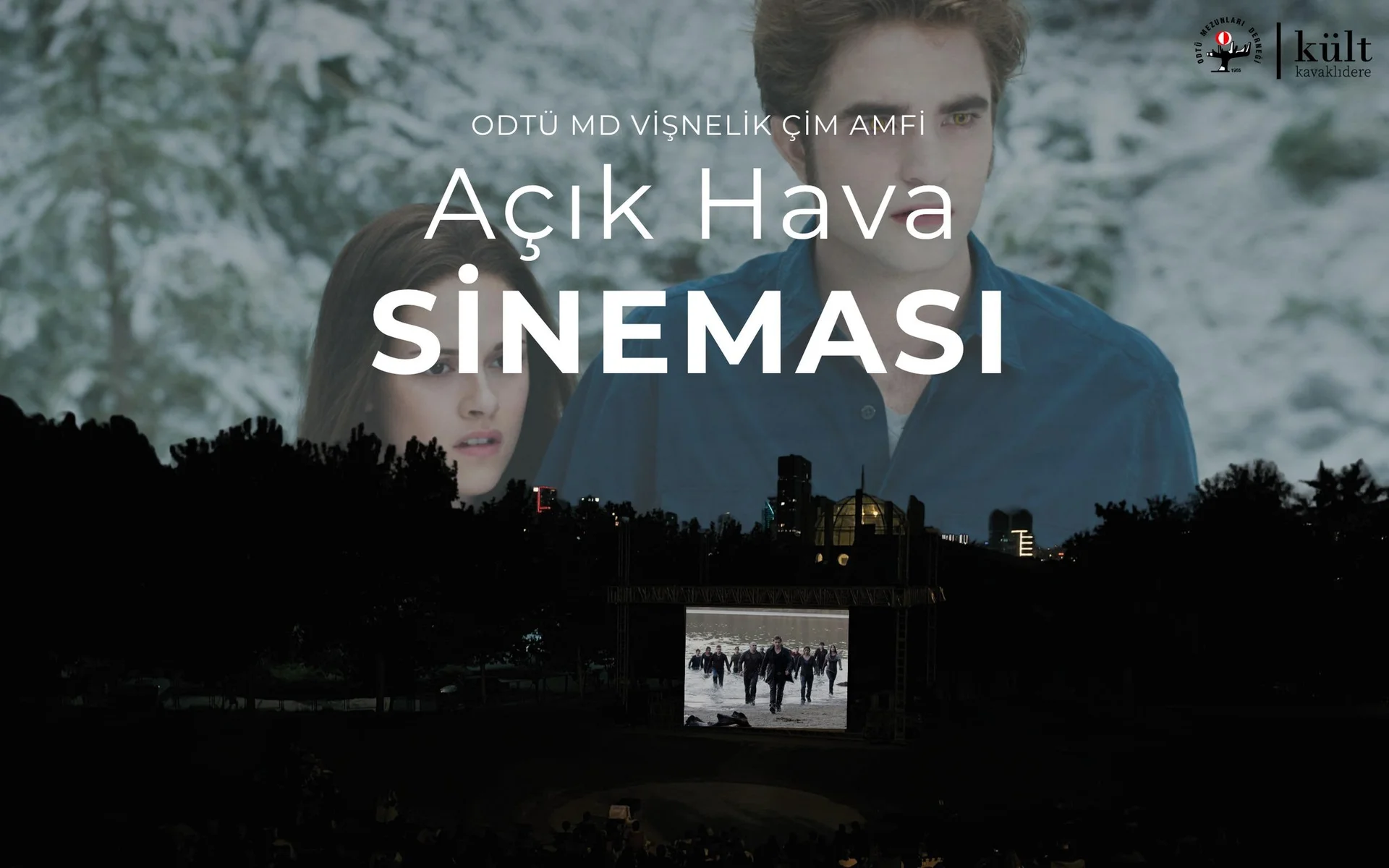 ODTÜ MD Vişnelik Çim Amfi Açık Hava Sineması - Alacakaranlık Efsanesi: Tutulma
