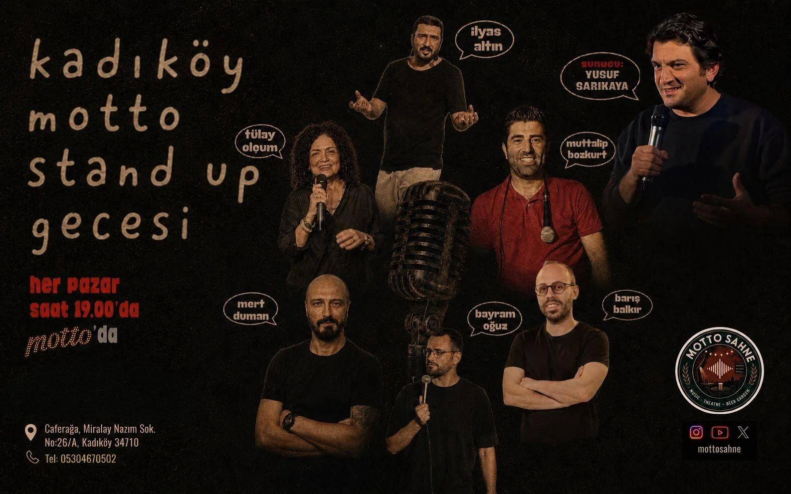 Kadıköy Motto Stand-Up Her Pazar