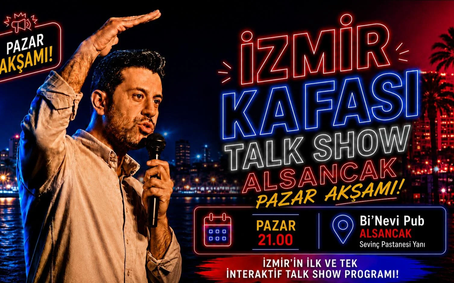 İzmir Kafası Talk Show Alsancak