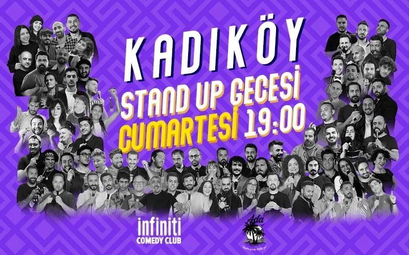 Kadıköy Stand up Gecesi Cumartesi 19:00