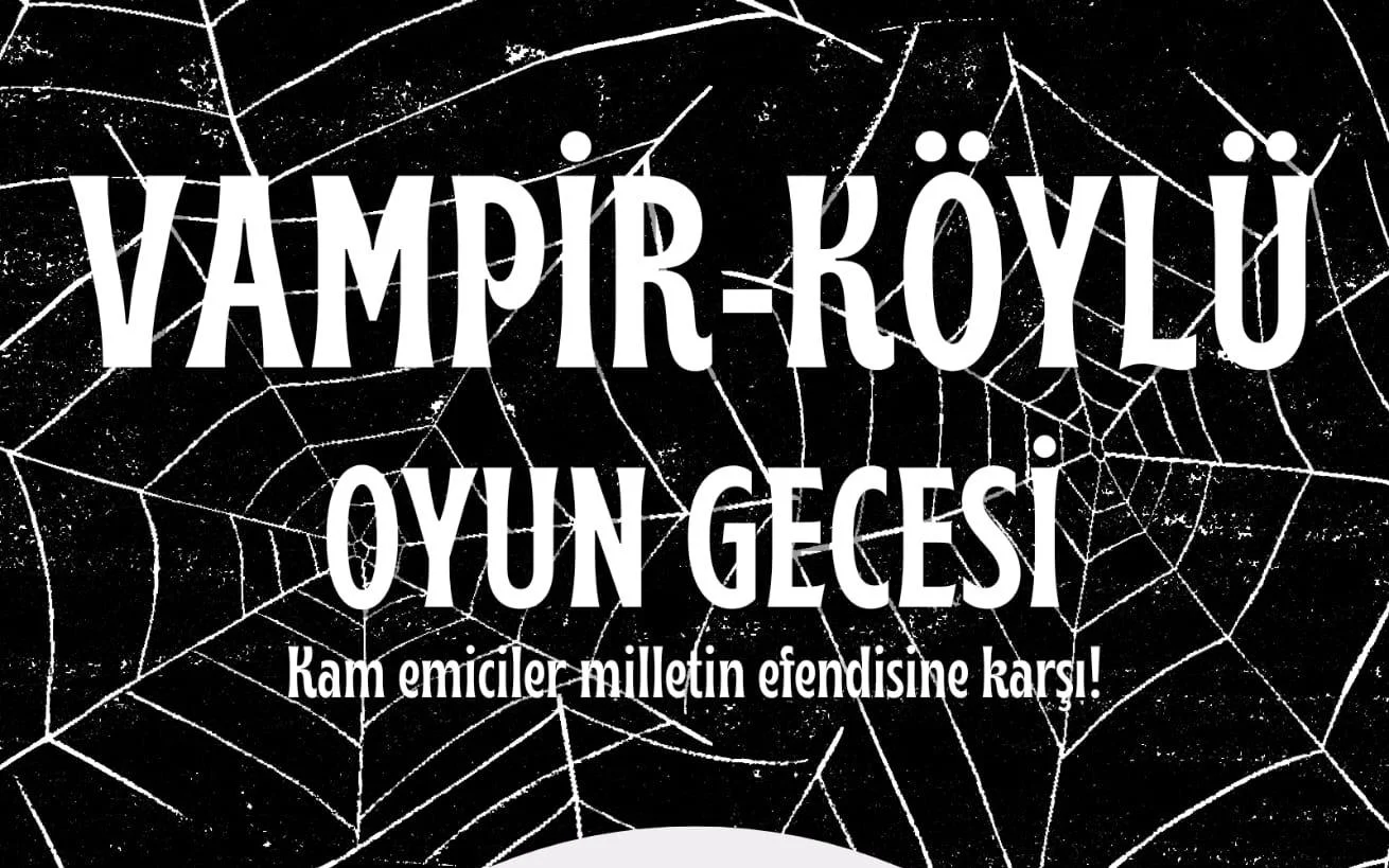 Vampir Köylü Oyun Gecesi