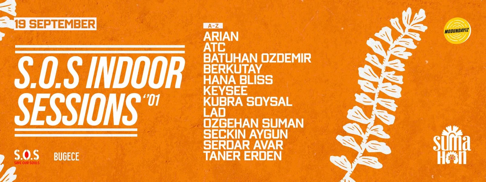 S.O.S INDOOR SESSIONS ‘01