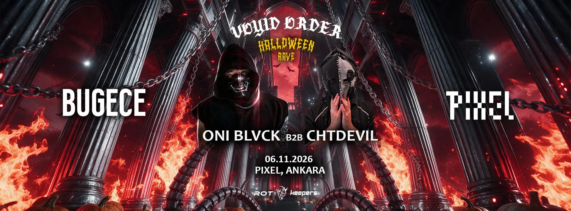 VOYID ORDER: SPECIAL HALLOWEEN RAVE - ONI BLVCK B2B CHTDEVIL