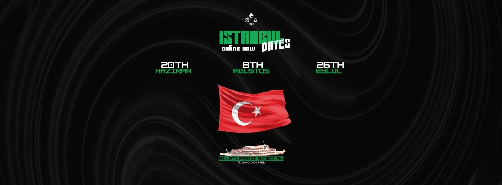 Techno Dampfer in Istanbul