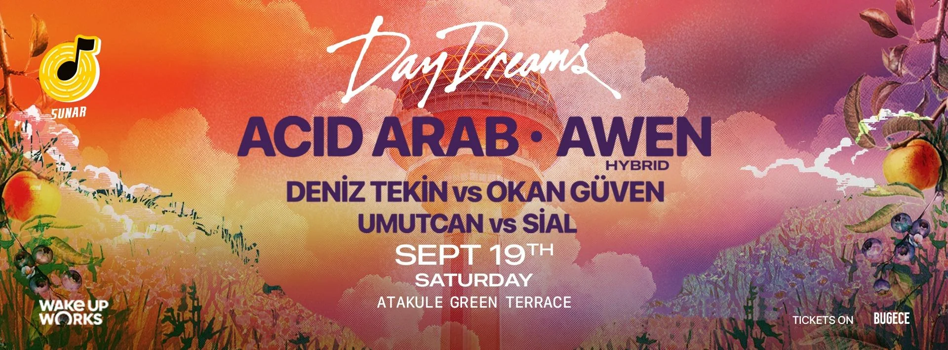 Daydreams Invites Acid Arab & Awen (Hybrid)