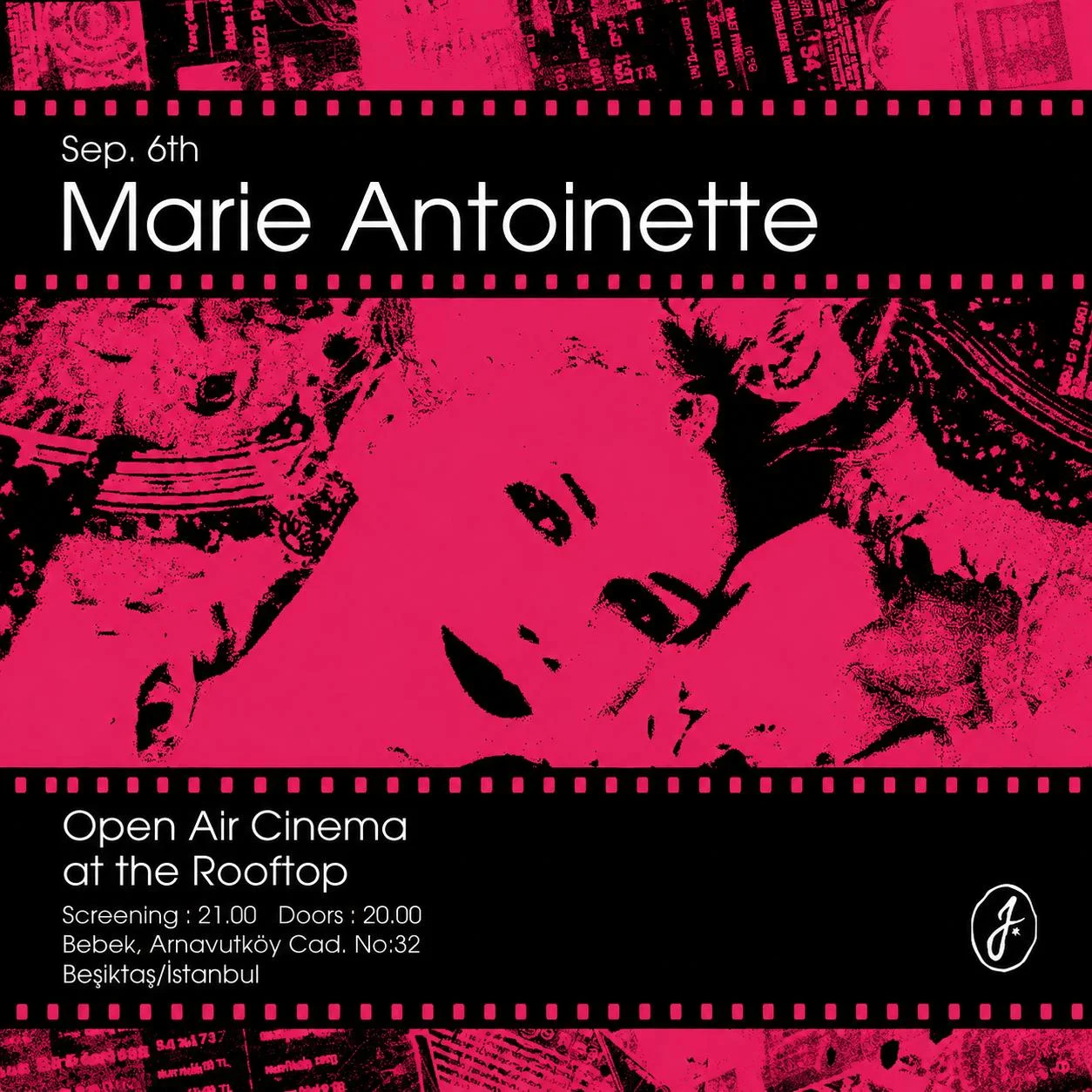 Open Air Cinema at Joanna Rooftop