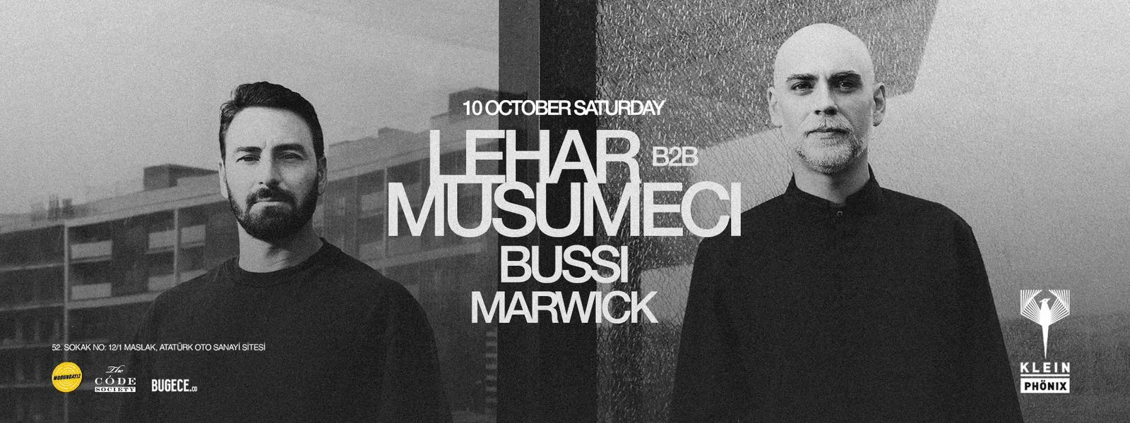 Lehar b2b Musumeci | Klein Phönix