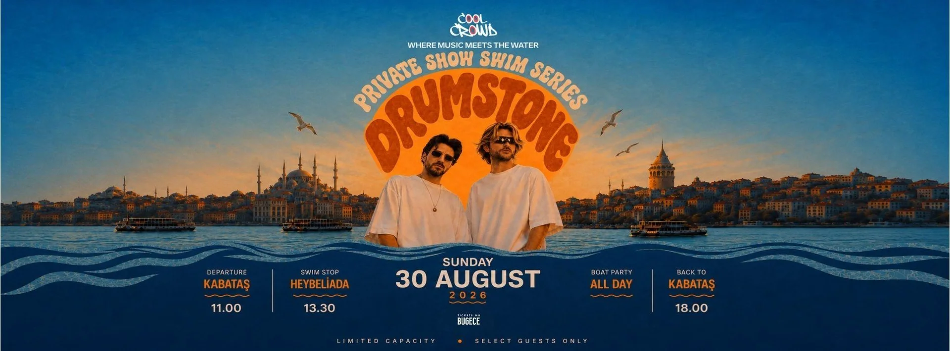 COOL CROWD × DRUMSTONE Summer on Deck