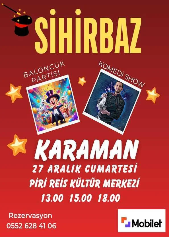 Baloncuk Partisi Ve Sihirbaz Show
